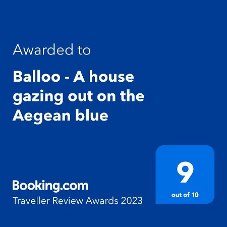 Casa vacanze Balloo - A House Gazing Out On The Aegean Blue Aspro Chorio